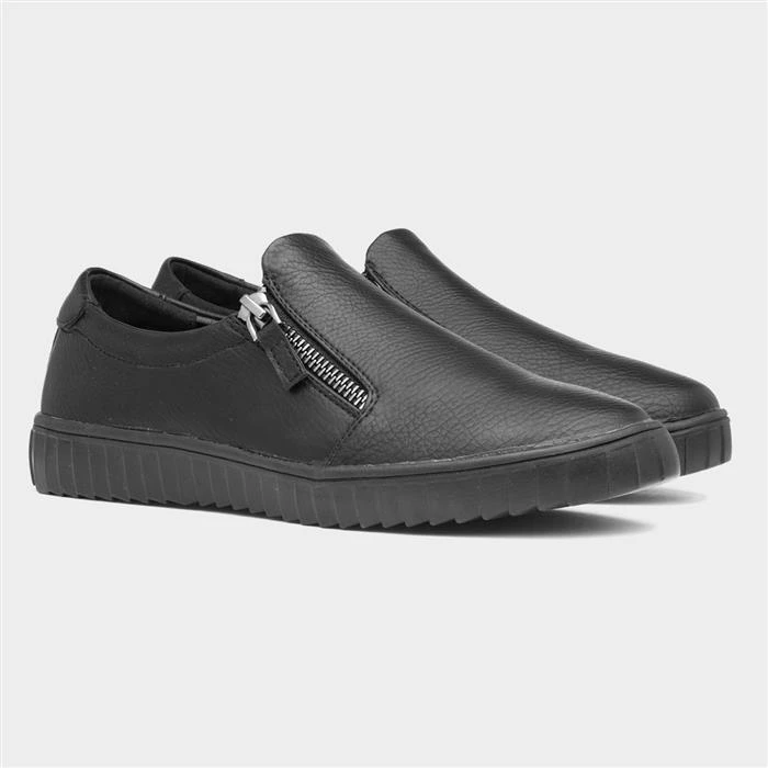 Cushion Walk Jupiter Womens Black Shoe - Image 5