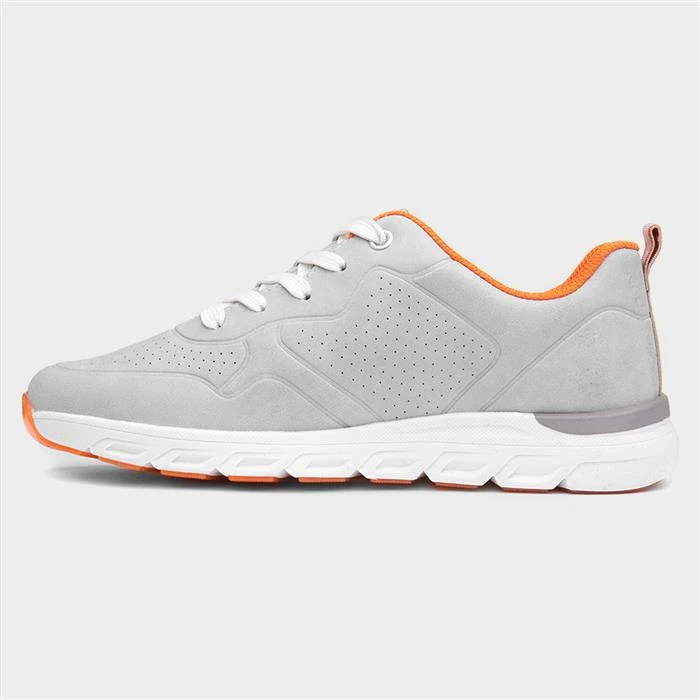 Relife Orchid Grey Womens Lace Up Casual Shoe - Image 2