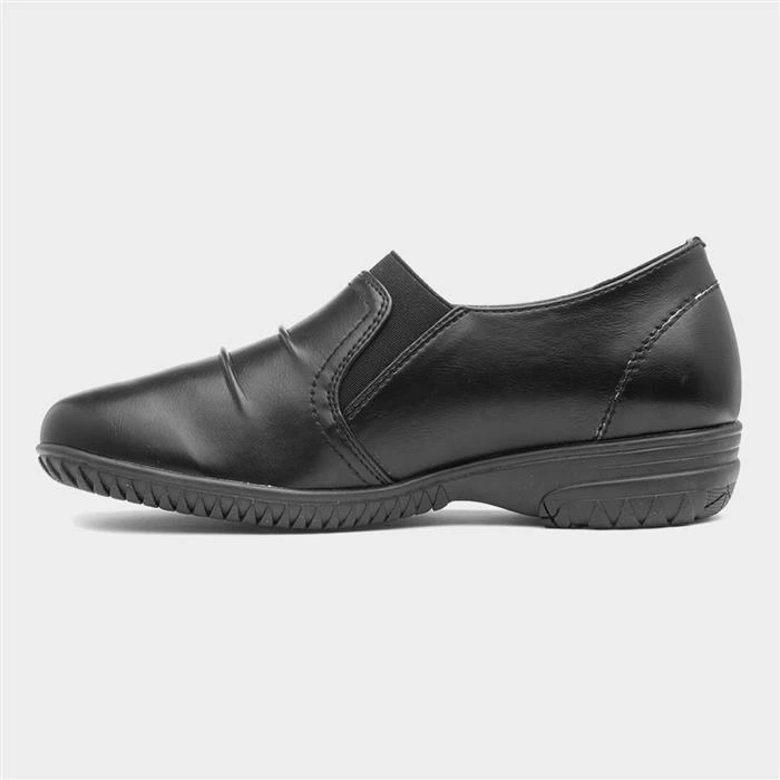Cushion Walk Abbie Womens Black Slip On Shoe - Image 2