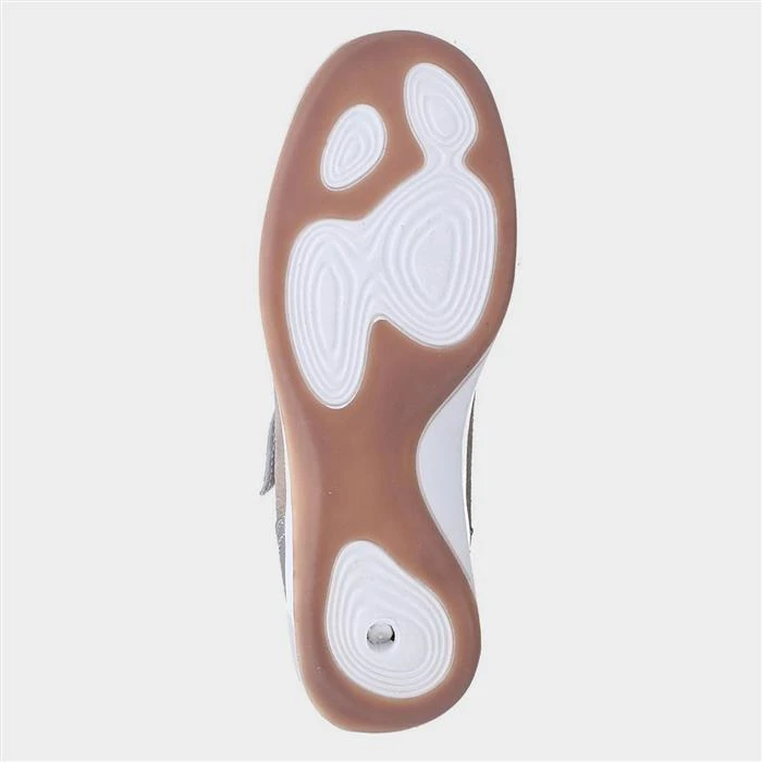 Fleet & Foster Laura Womens Metallic Suede Shoe - Image 3