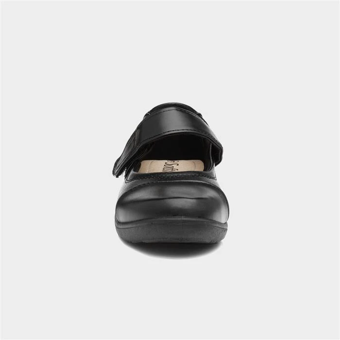 Softlites Womens Black Bar Shoe