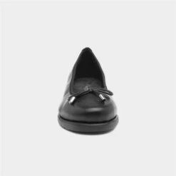 Comfy Steps Womens Black Leather Shoe