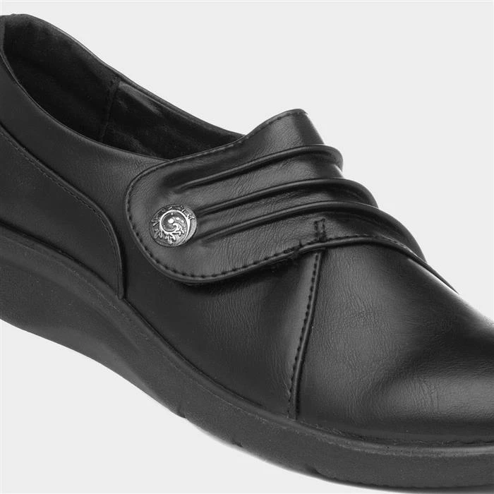 Cushion Walk Dandelion Womens Black Shoe - Image 4
