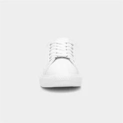 Lilley Polly Womens Lace Up Shoe In White