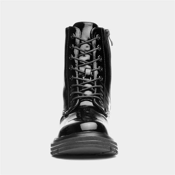 Heavenly Feet Delilah Womens Black Ankle Boot