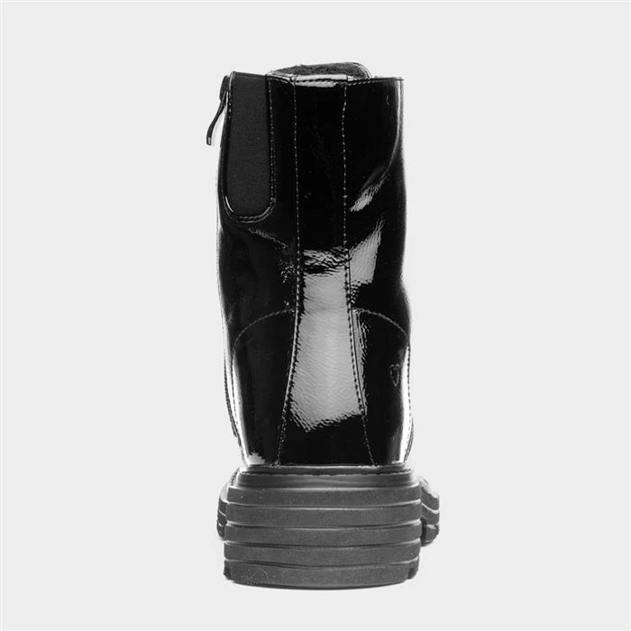 Heavenly Feet Delilah Womens Black Ankle Boot - Image 3