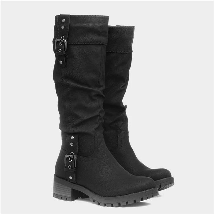 Lilley & Skinner Finland Womens Black Boot - Image 5