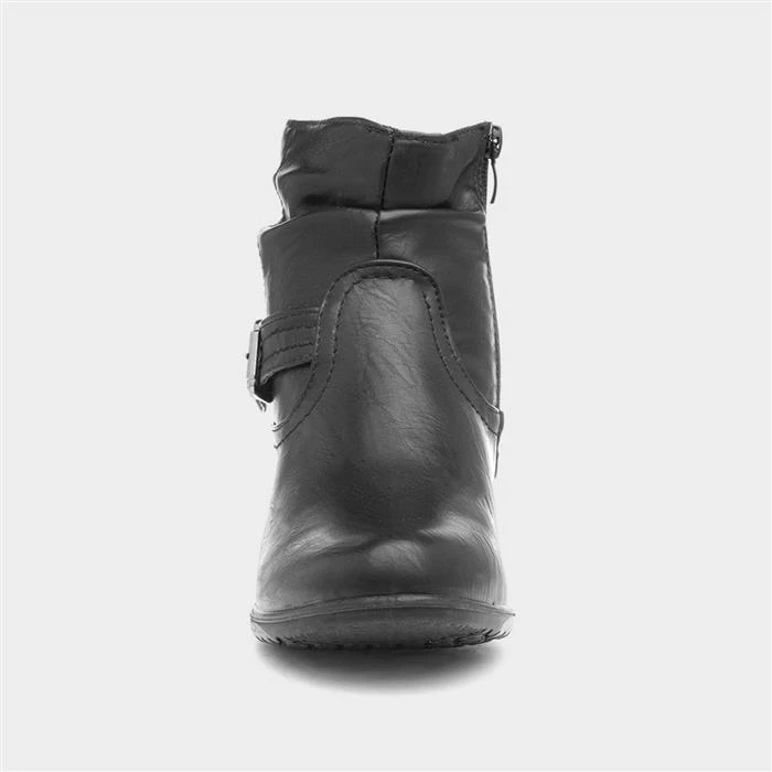 Cushion Walk Annabelle Womens Black Ankle Boot