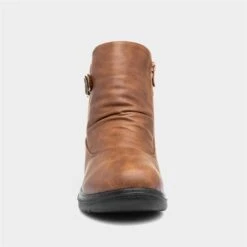 Softlites Jean Womens Tan Ankle Boot