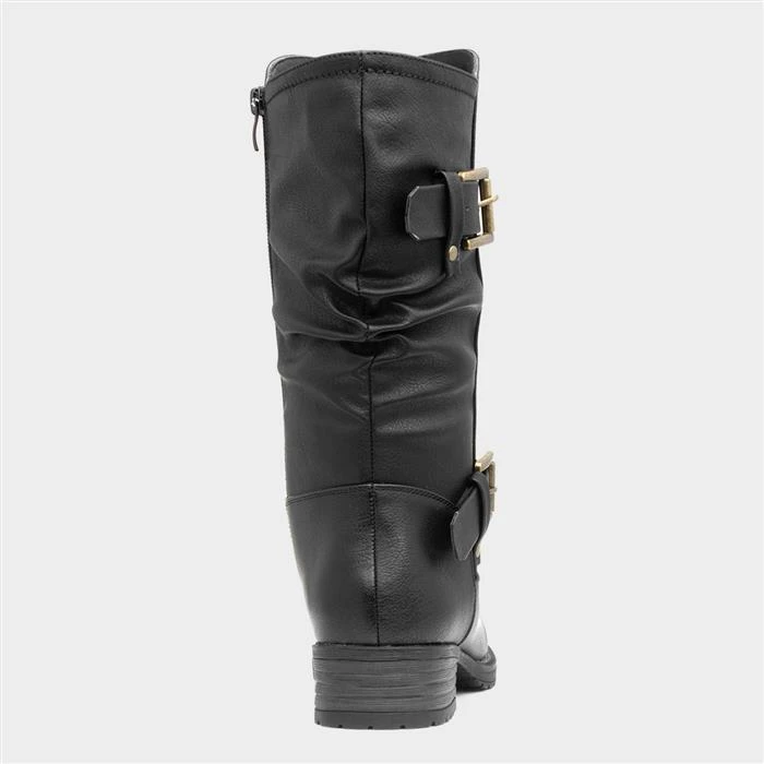 Lilley & Skinner Quebec Womens Black Boot - Image 3