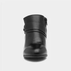 Cushion Walk Ava Womens Black Heeled Boot