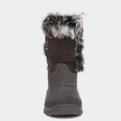 Trespass Brace Womens Brown Snow Boot