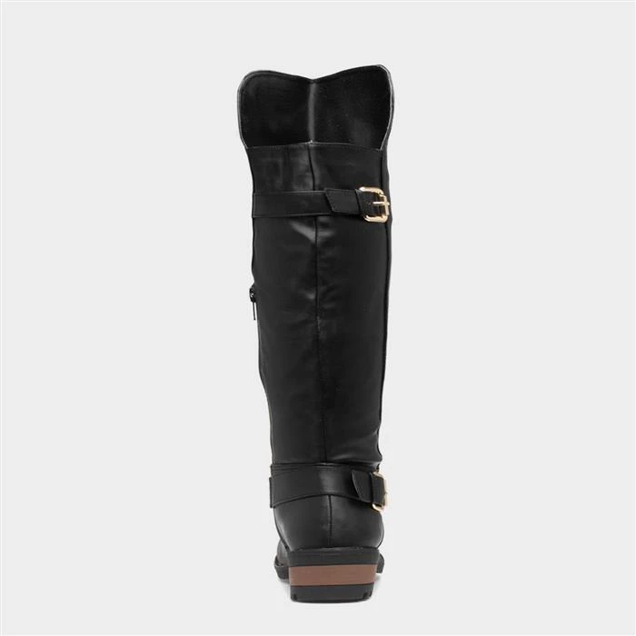 Koi Mina13 Womens Black High Leg Boot - Image 3