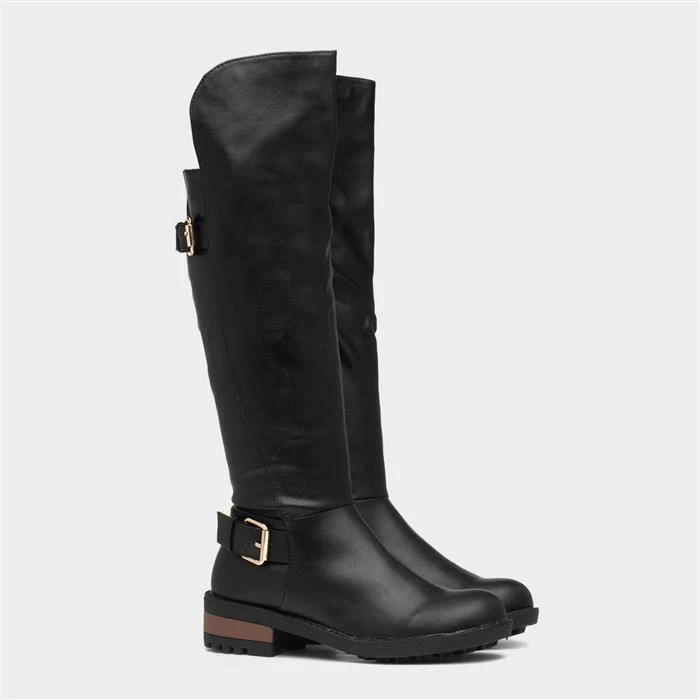 Koi Mina13 Womens Black High Leg Boot - Image 5