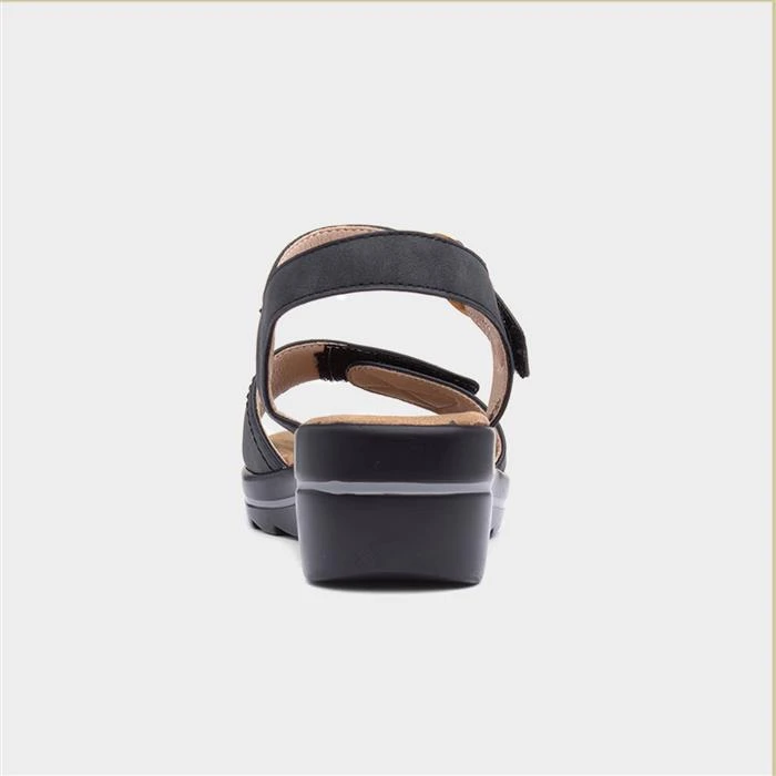 Lilley & Skinner Majorca Womens Black Sandal - Image 3