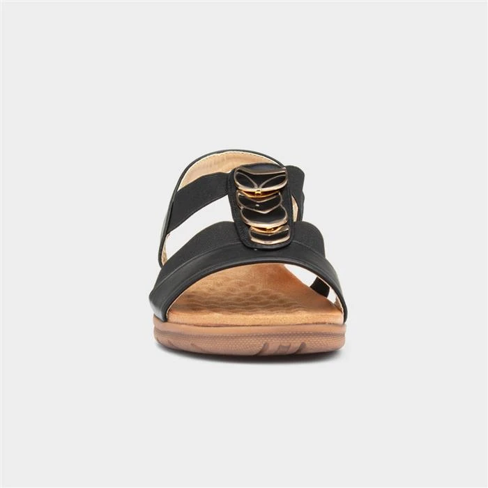 Lilley & Skinner Tahiti Womens Black Sandal