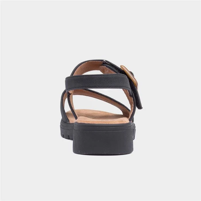 Lilley & Skinner Fiji Womens Black Sandal - Image 3
