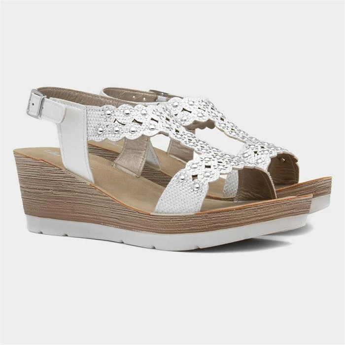 Lilley & Skinner Martinique Womens Metallic Sandal - Image 5