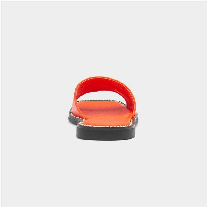 Elle Odetta Womens Orange Slider - Image 3