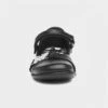 Walkright Girls Black School Shoe With Butterfly