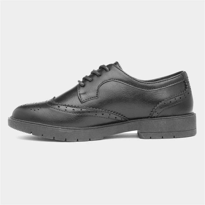 Lilley Agnes Kids Brogue School Shoe - Image 2