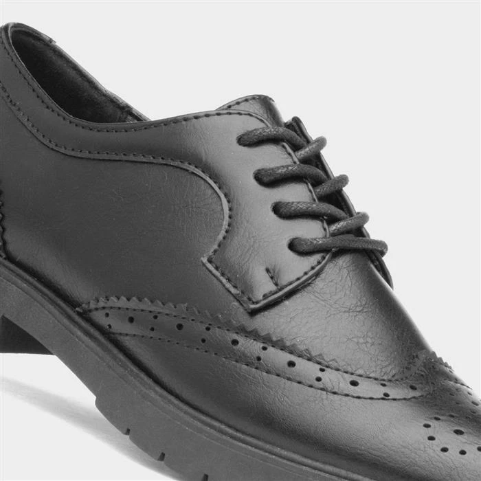 Lilley Agnes Kids Brogue School Shoe - Image 4