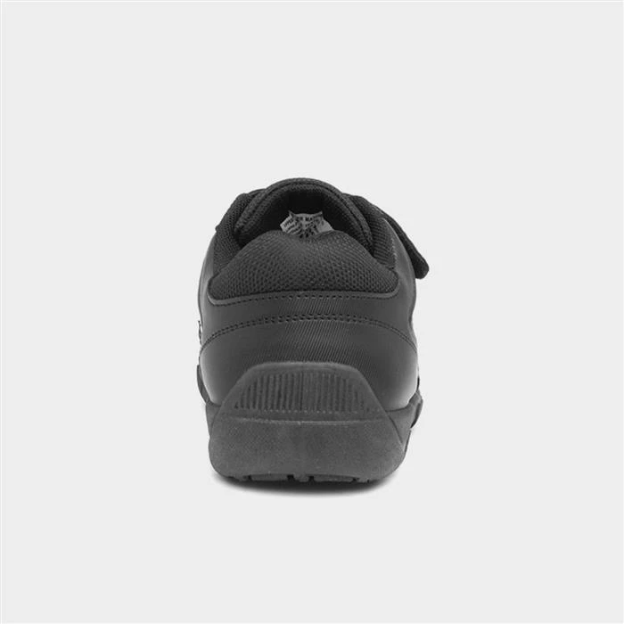 Trux Rob Boys Easy Fasten Shoe In Black - Image 3
