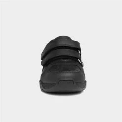 Hush Puppies Jezza Boys Black Leather Shoe