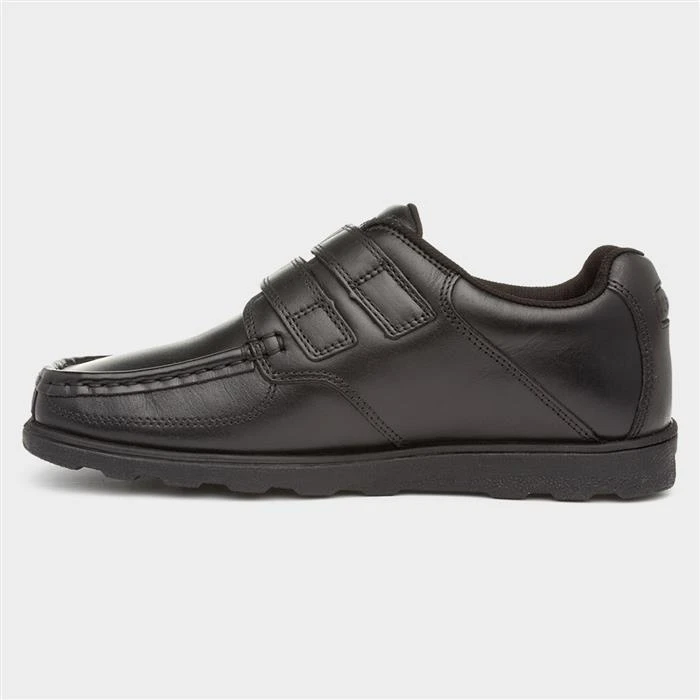 Kickers Fragma Boys Leather Black Shoe - Image 2