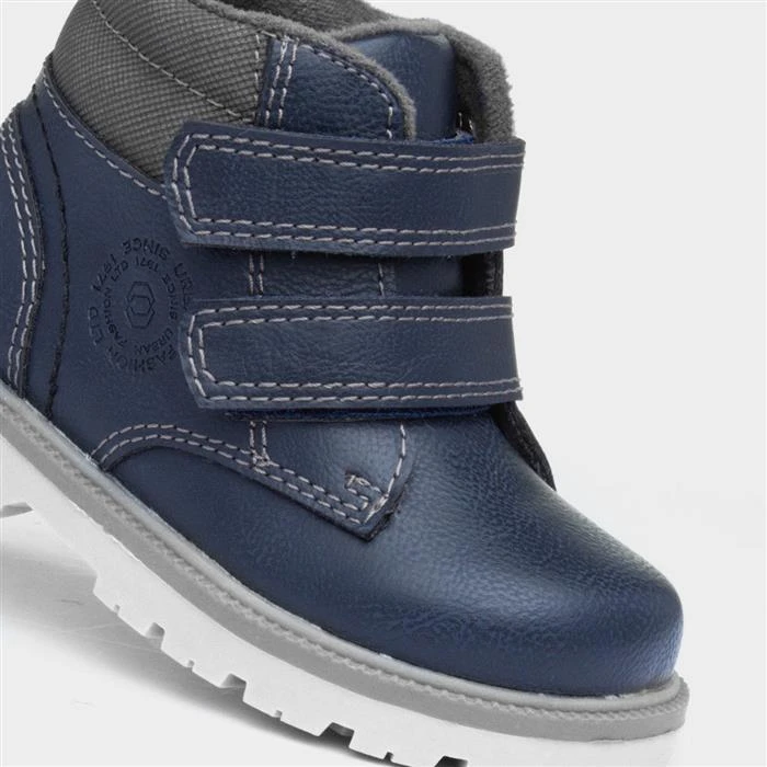Sprox Kids Navy Easy Fasten Boot - Image 4