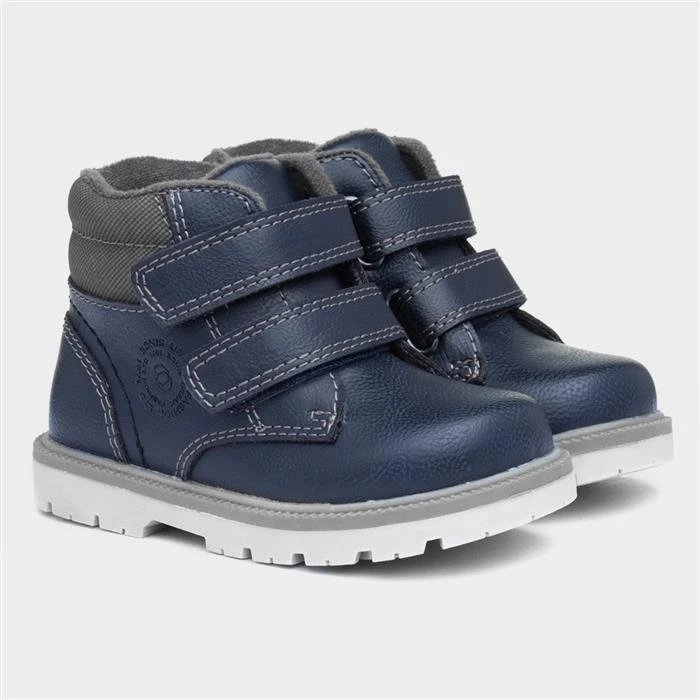 Sprox Kids Navy Easy Fasten Boot - Image 5