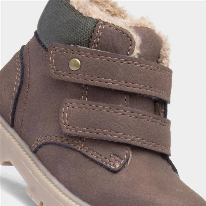 Walkright Liam Kids Brown Ankle Boot - Image 4