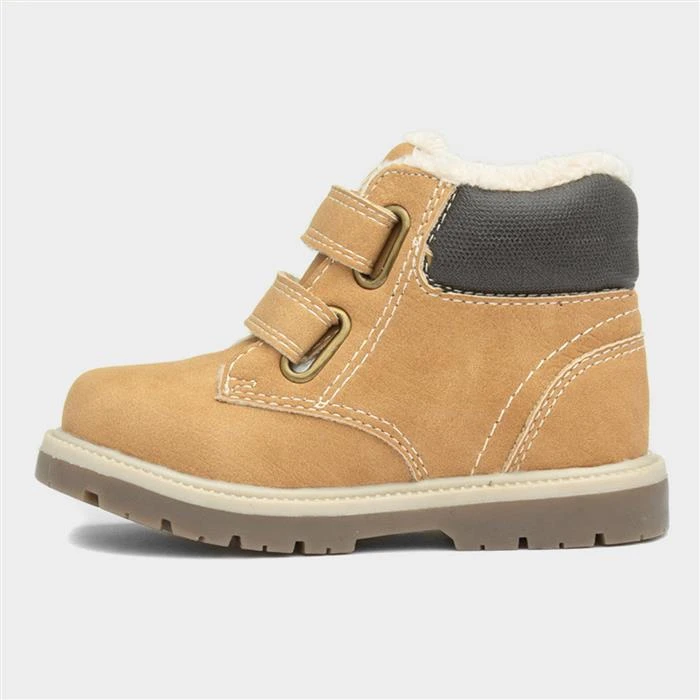 Walkright Liam Beige Ankle Boot - Image 2