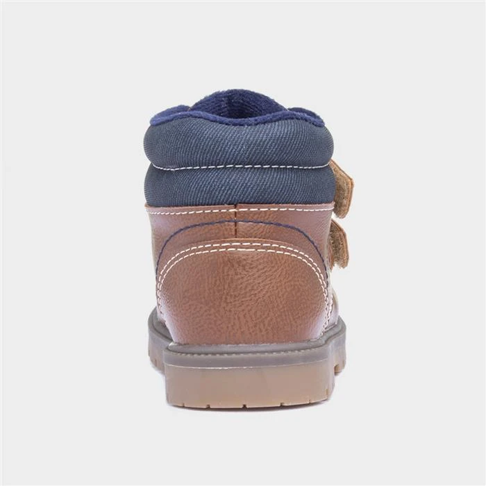 Walkright Lonnie Kids Brown Ankle Boot - Image 3