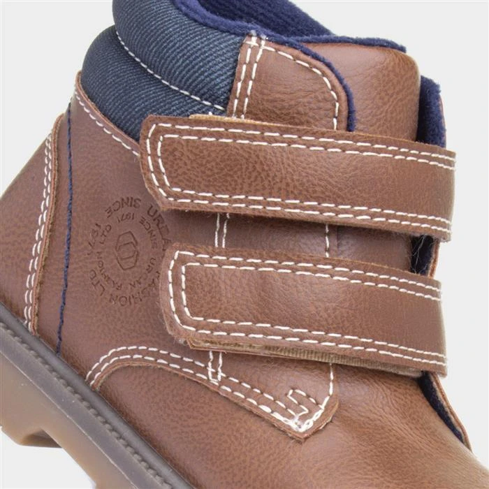 Walkright Lonnie Kids Brown Ankle Boot - Image 4
