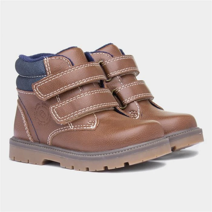 Walkright Lonnie Kids Brown Ankle Boot - Image 5