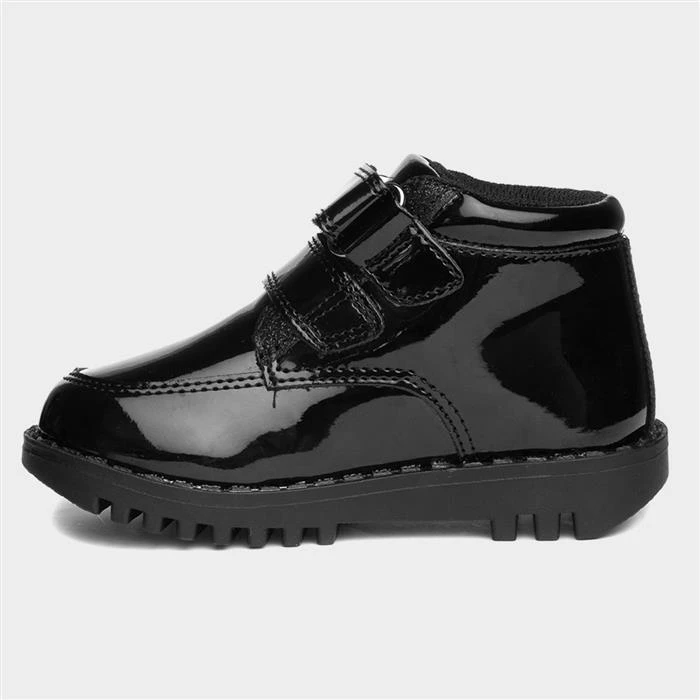 Buckle My Shoe Peia Kids Black Boot - Image 2