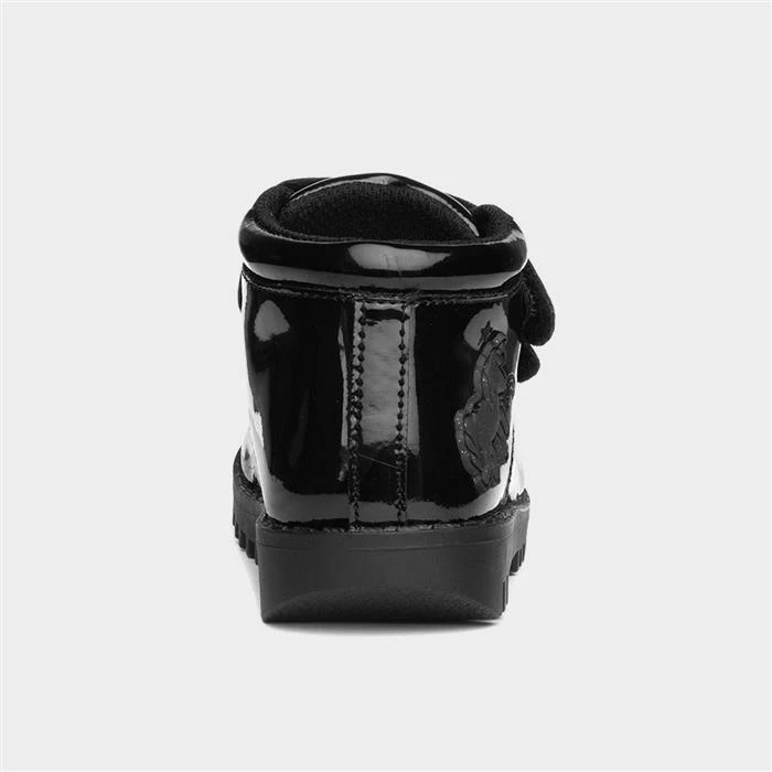 Buckle My Shoe Peia Kids Black Boot - Image 3