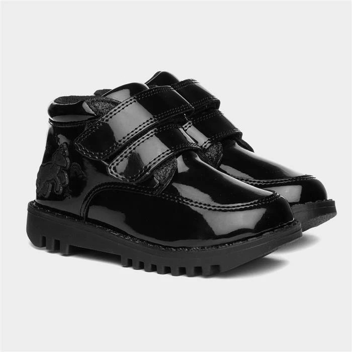 Buckle My Shoe Peia Kids Black Boot - Image 5