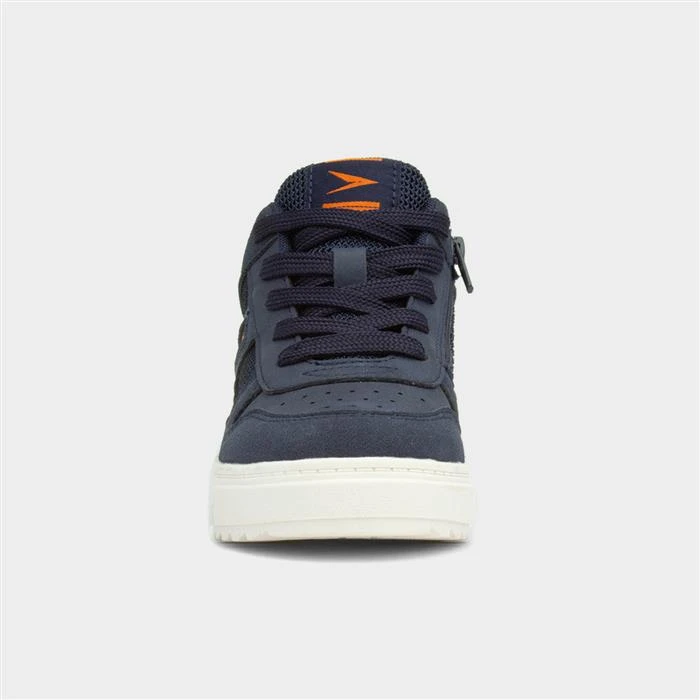 Osaga Richie Kids Navy Lace Up Trainer