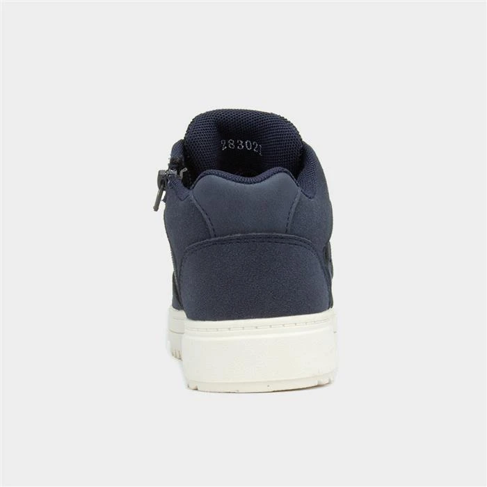 Osaga Richie Kids Navy Lace Up Trainer - Image 3