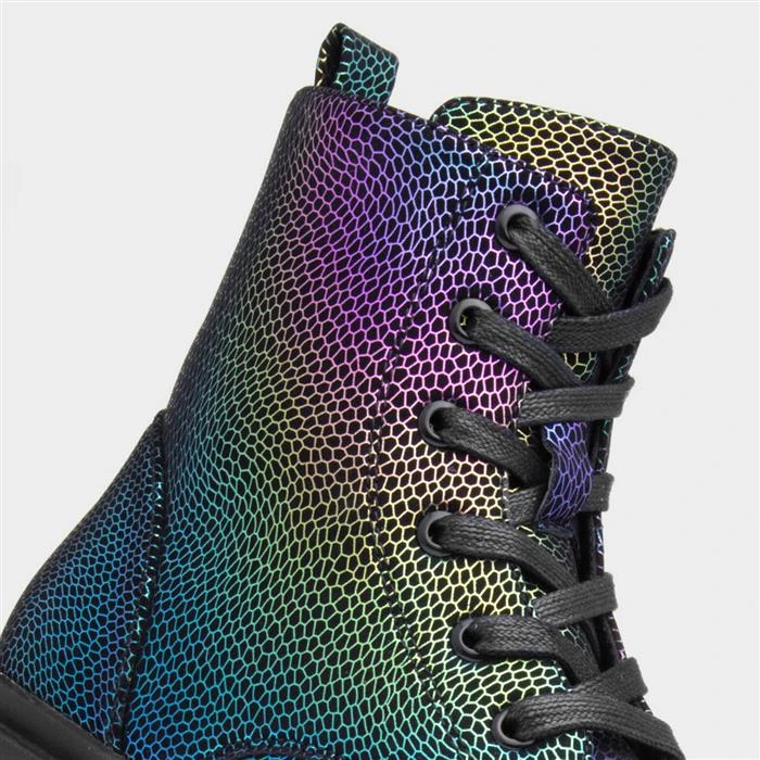 Buckle My Shoe Girls Multi Lace Up Boot - Image 4