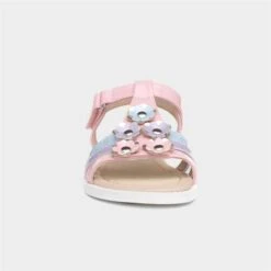 Walkright Girls Pastel Sandal With Flowers
