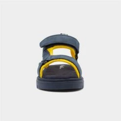 SJ Leo Kids Navy And Yellow Sandal