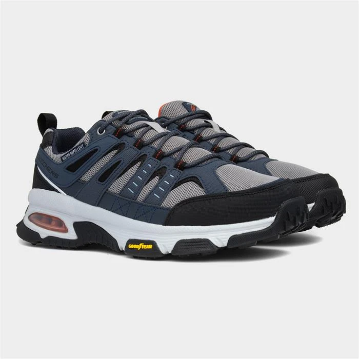 Skechers Air Envoy Mens Navy Walking Shoe - Image 5