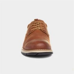 Hush Puppies Dylan Mens Tan Lace Up Shoe