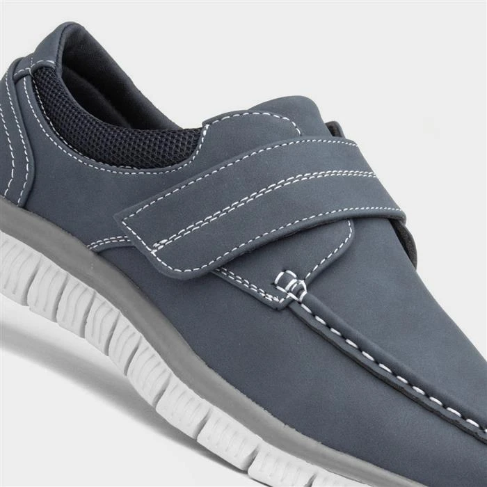 Cushion Walk Greg Mens Easy Fasten Casual Shoe - Image 4