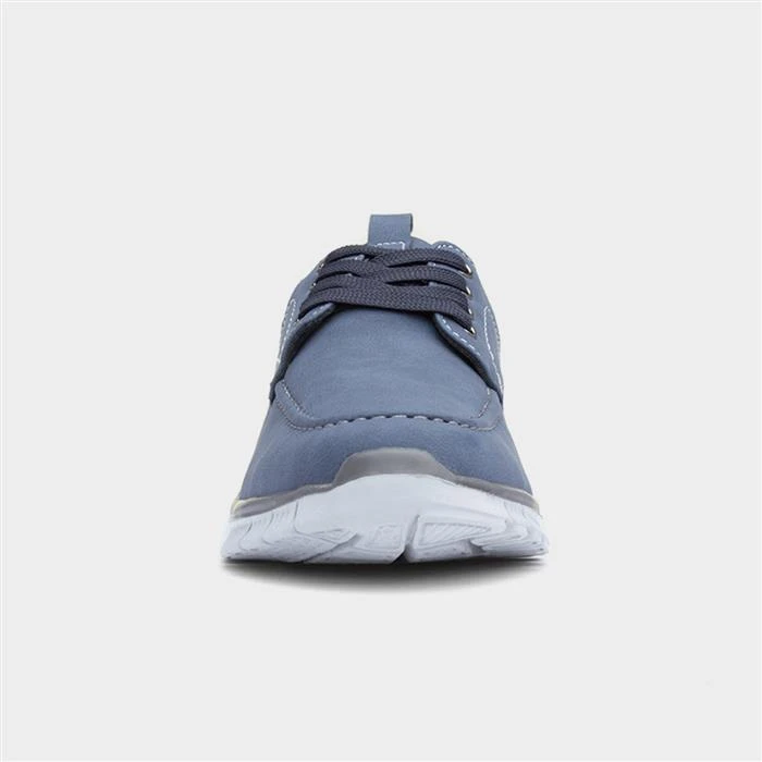 Cushion Walk Harry Mens Navy Lace Up Shoe