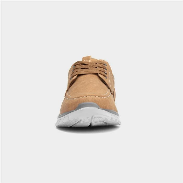 Cushion Walk Harry Mens Tan Lace Up Shoe