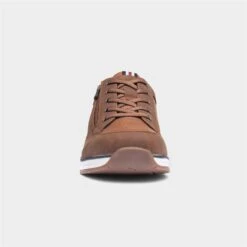Relife Casey Mens Cognac Brown Lace Up Shoe